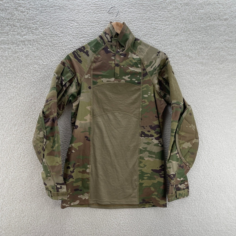 Army Combat Shirt Small OCP Camo Flame Resistant Padded Pockets Military